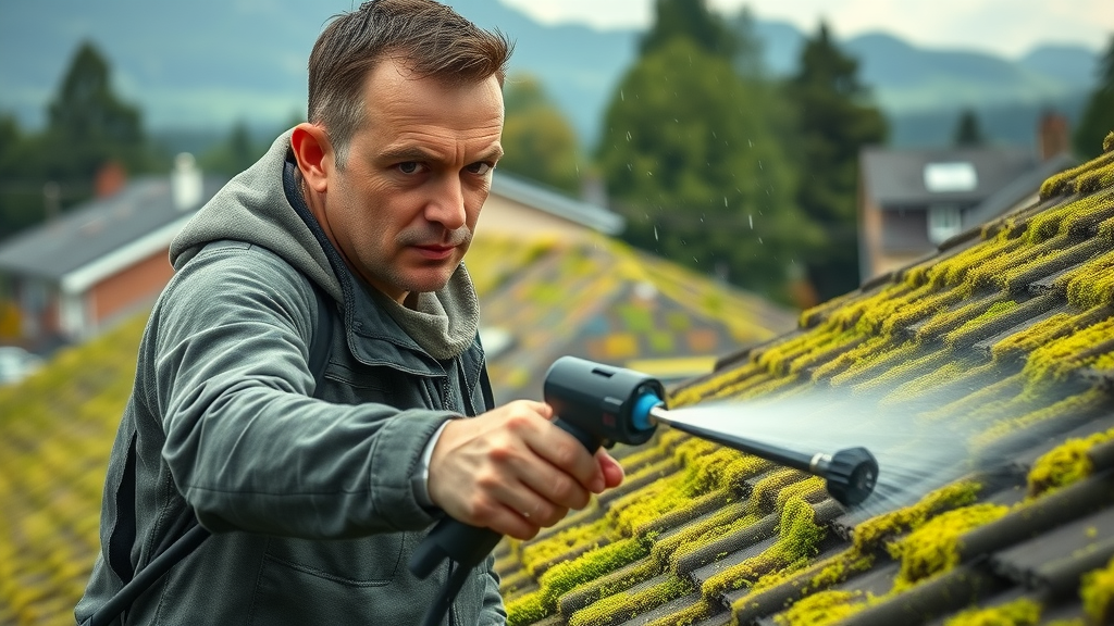 cutting edge eco-friendly roof cleaning solutions eugene oregon modern roof cleaner specialized moss removal