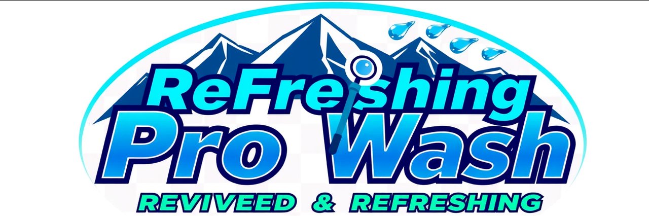 ReFreshing Pro Wash logo for residential pressure washing in Eugene, OR