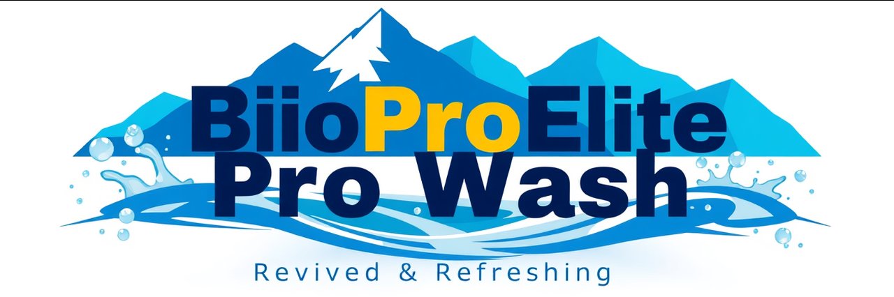 BioProElite Pro Wash logo for patio cleaning Eugene Oregon, crisp and professional