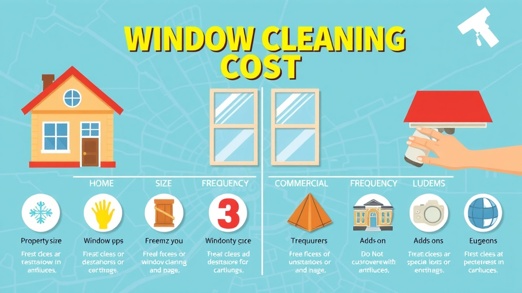 window cleaning services prices eugene infographic cost breakdown home commercial