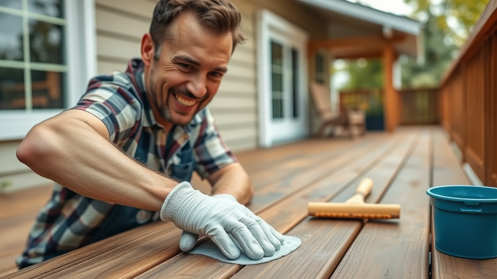 DIY home soft washing prepping deck exterior cleaning tools homeowner