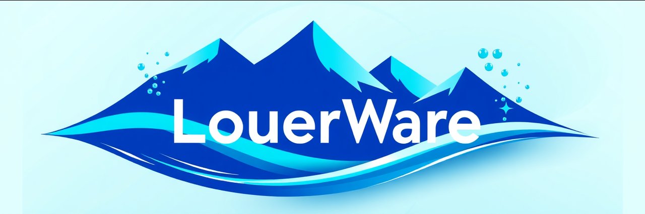 Professional company logo for commercial gutter cleaning Eugene Oregon in blue and green.
