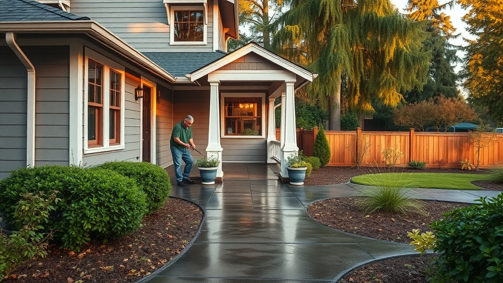 Soft washing services Eugene, Oregon restore beauty to neighborhood home