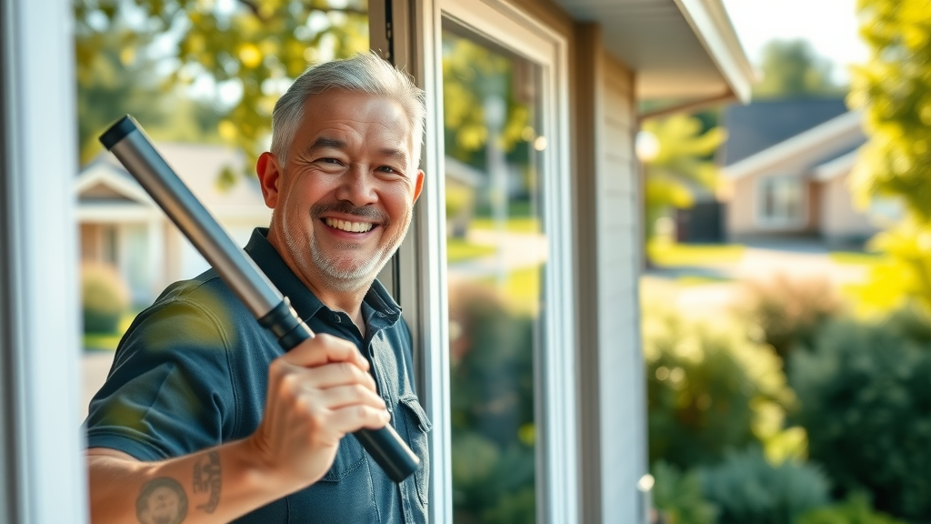 sparkling clean residential home windows with professional window washing near me in Eugene Oregon