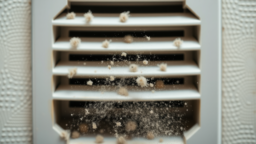 dusty vent register and air duct cleaning need in eugene oregon