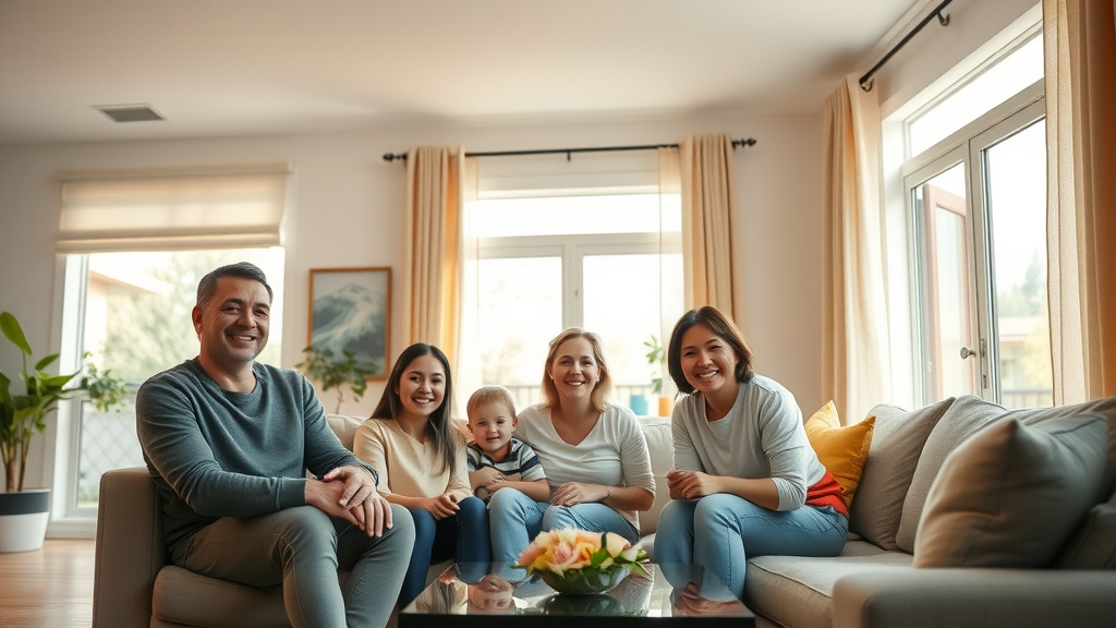 Clean air and happy family after dryer vent cleaning Eugene Oregon