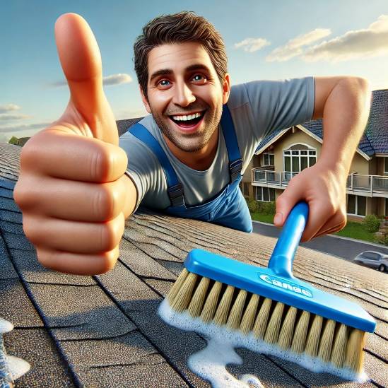 Safe and effective roof cleaning services in Eugene, Oregon, by Refreshing Pro Wash, removing moss, algae, and debris to extend your roof’s lifespan and enhance curb appeal.