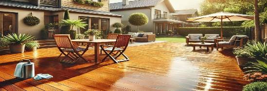 Professional deck cleaning services in Eugene, Oregon, by Refreshing Pro Wash, removing dirt, mildew, and stains to restore your outdoor space’s beauty and safety.